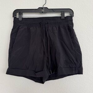 Lululemon Athletica Charcoal Drawstring Shorts